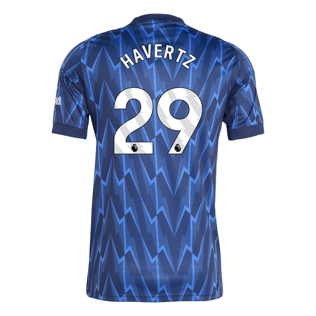 HAVERTZ #29 Arsenal Mens Away Soccer Jersey 2025/26 Blue