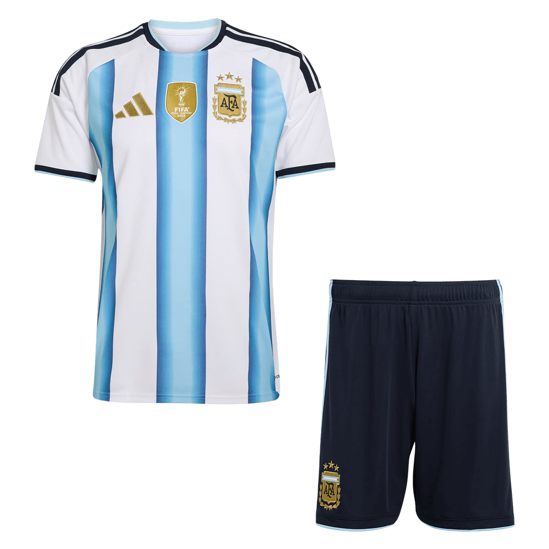 Argentina Mens Home Soccer Kit World Cup 2026 Blue&White [PREMIUM]