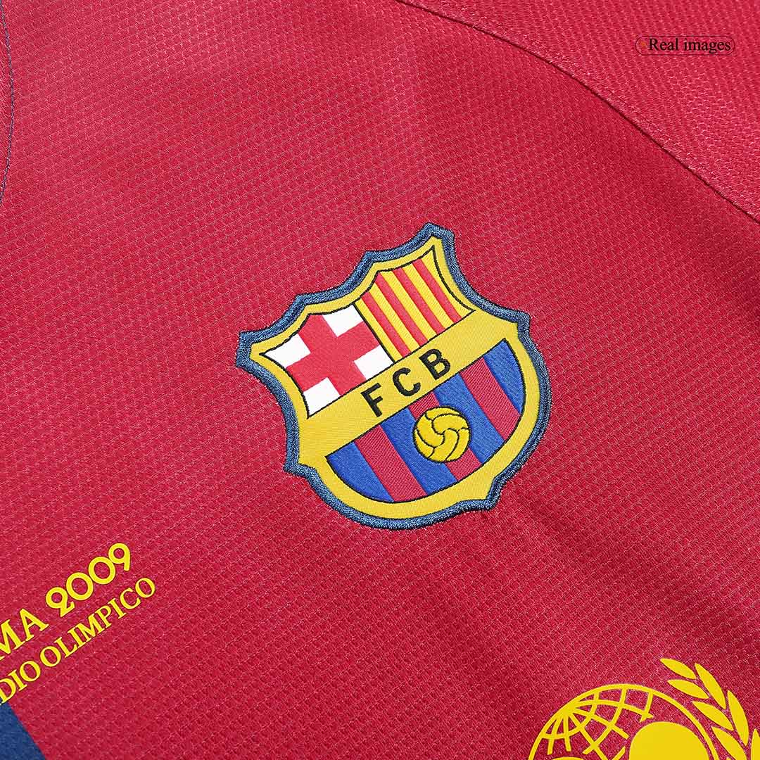 Retro MESSI #10 Barcelona Mens Home Soccer Jersey UCL Final UCL 2008/09