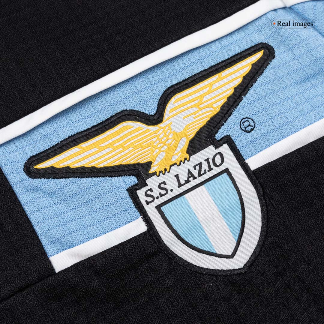 Retro Lazio Mens Away Soccer Jersey 1998/99 Navy