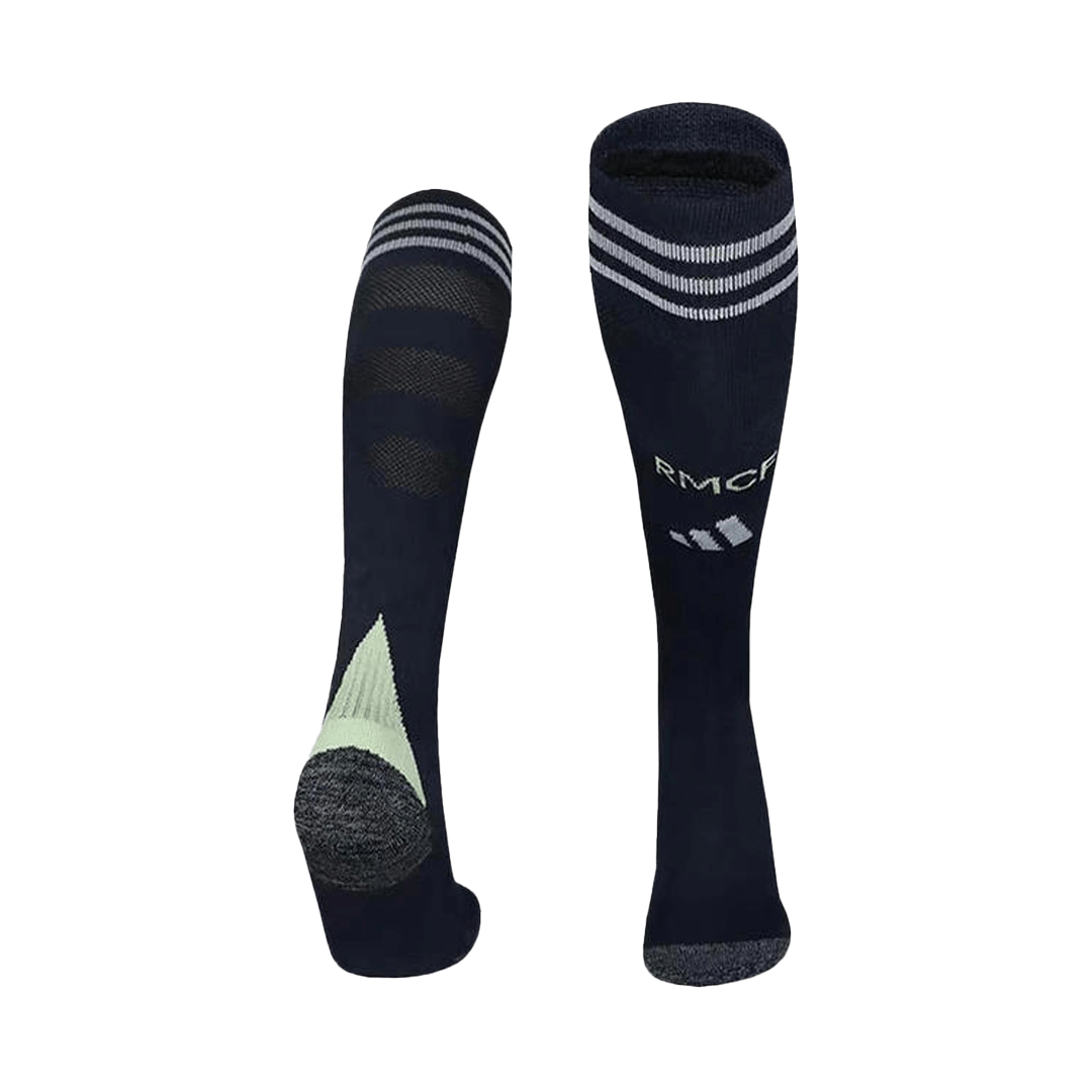 Real Madrid Mens Away Soccer Socks 2025/26 Navy [PREMIUM]