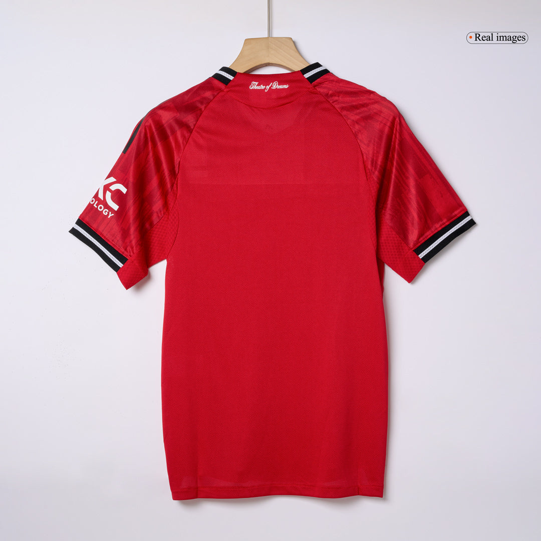 ŠEŠKO #30 Manchester United Mens Home Soccer Jersey 2025/26 Red - Player Version