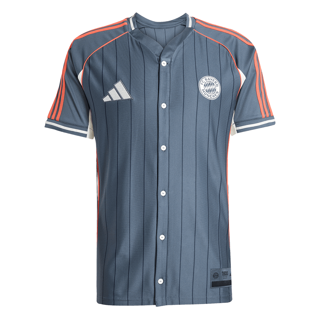 Bayern Munich Mens Soccer Jersey 2025/26 Gray
