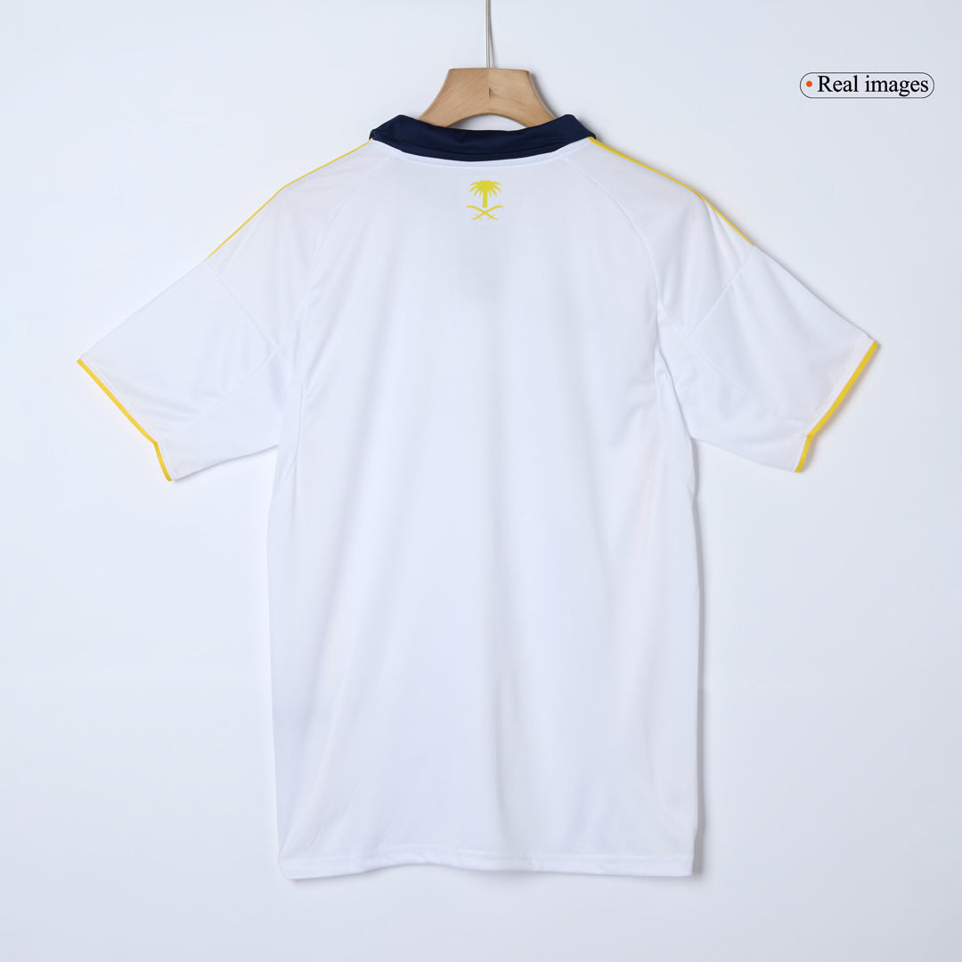Al Nassr Mens Third Away Soccer Jersey 2025/26 White