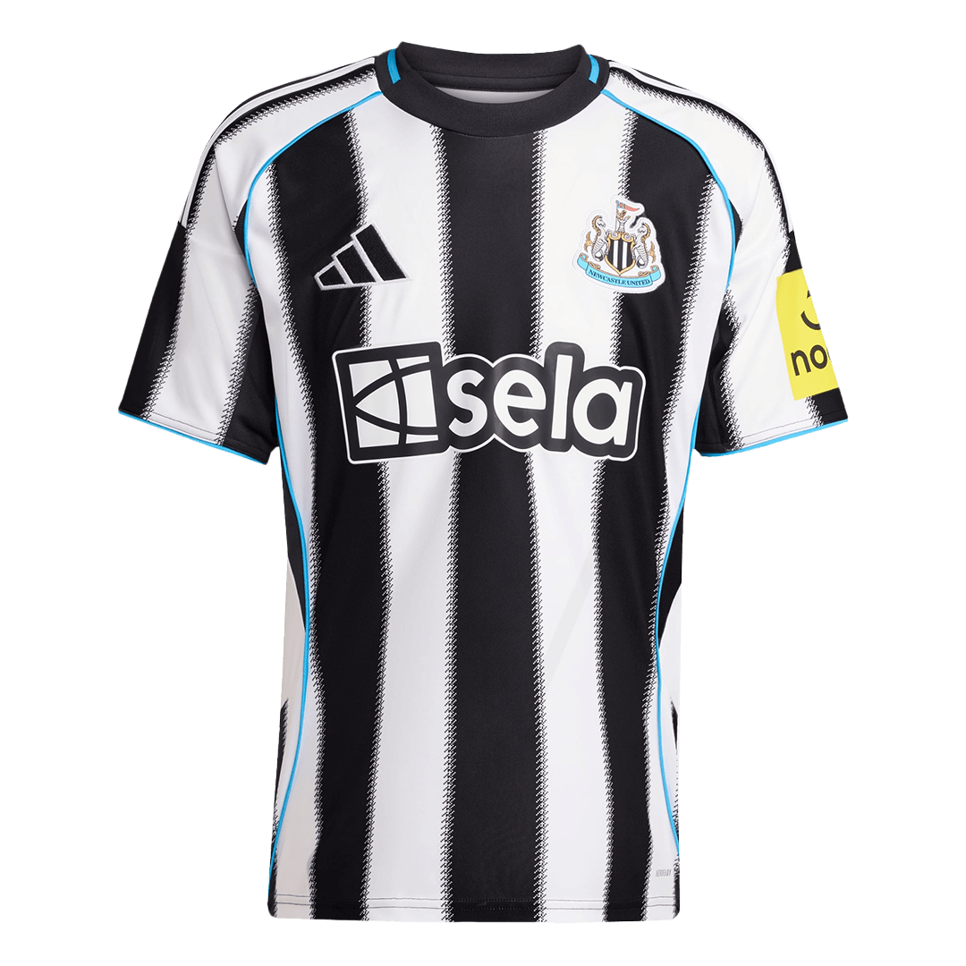 Newcastle United Mens Home Soccer Jersey 2025/26 Black&White