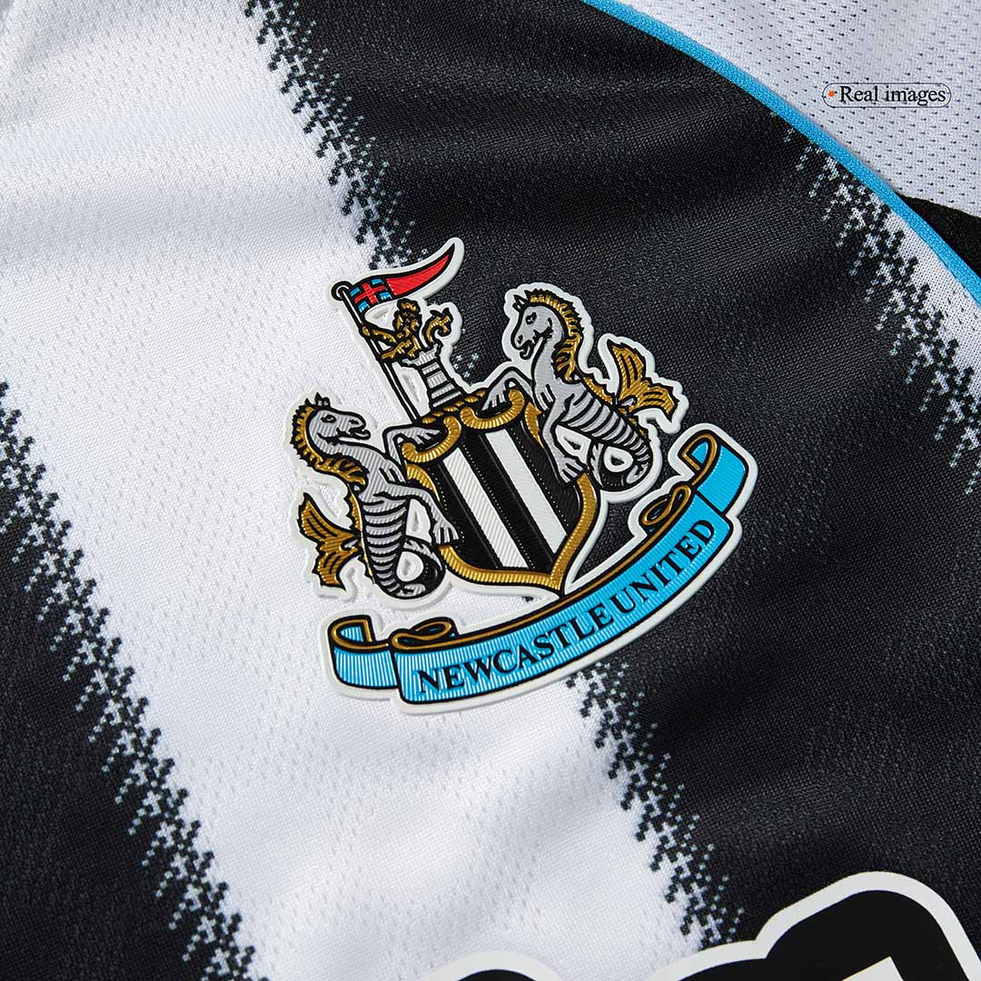 Newcastle United Mens Home Soccer Jersey 2025/26 Black&White - Player Version