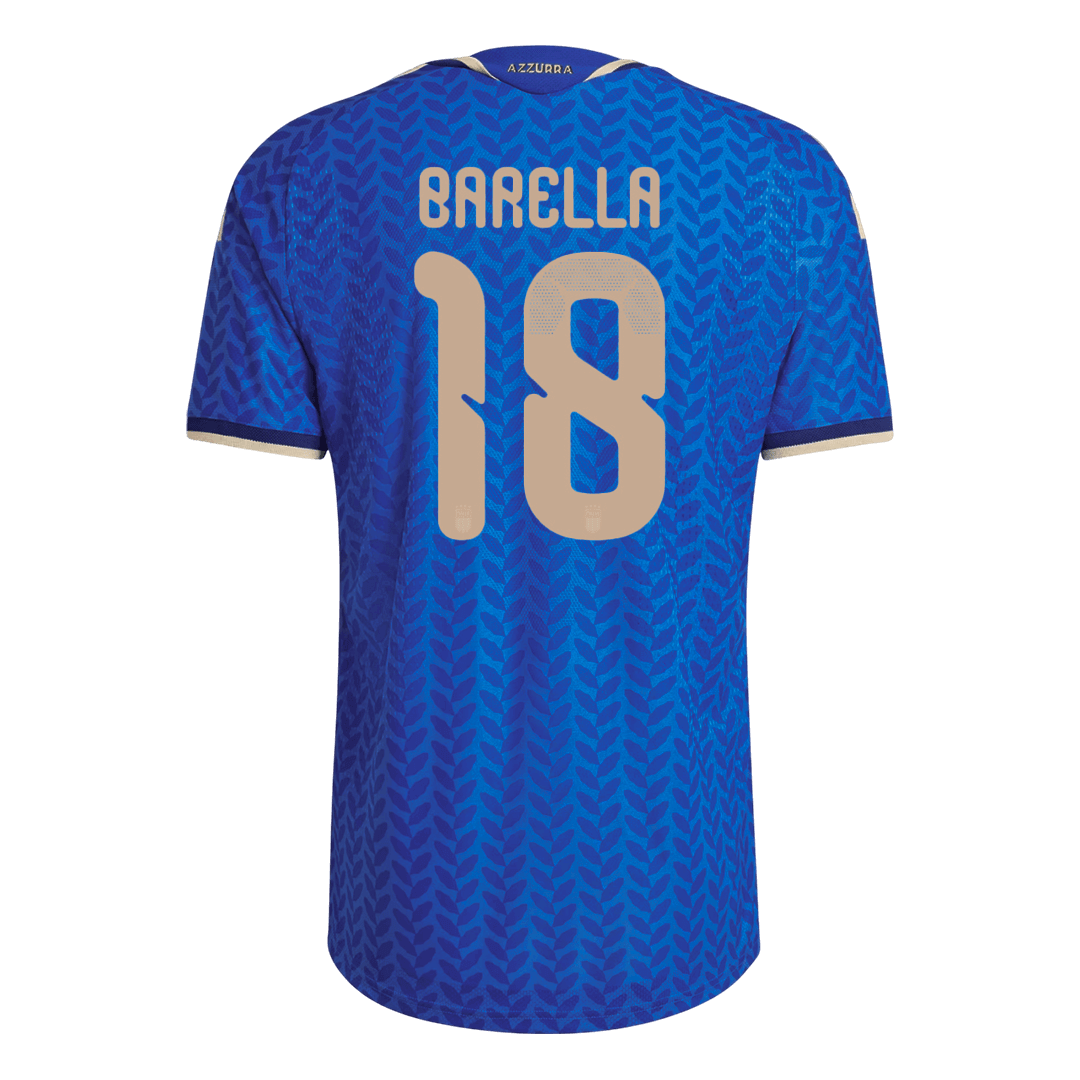 DARMIAN #13 Italy Mens Home Soccer Jersey World Cup 2026 Blue - Player Version