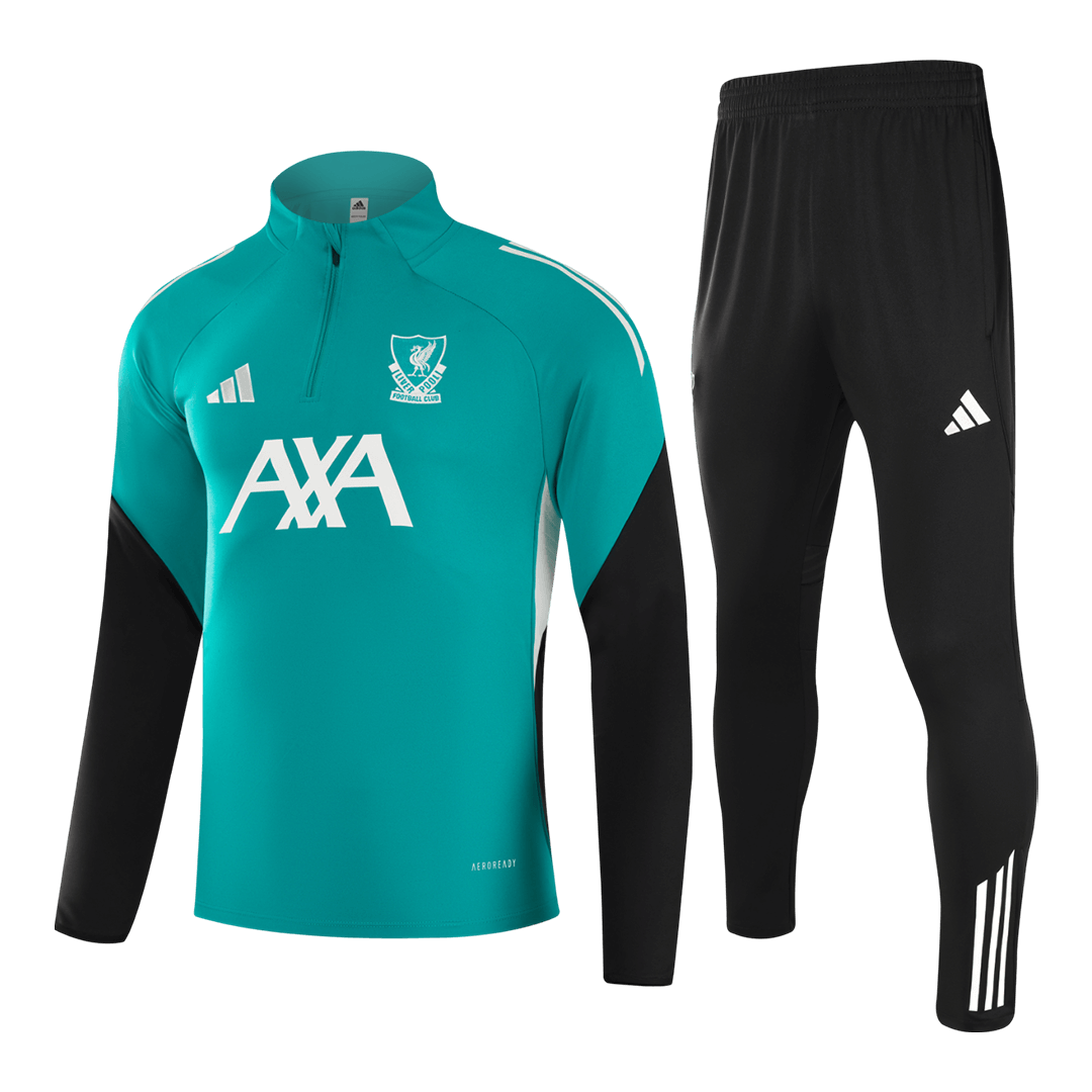 Liverpool Kids Training Tracksuit Kit 2025/26 Green