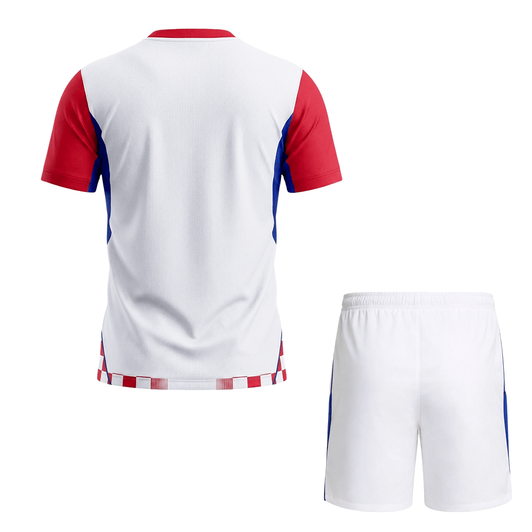 Croatia Mens Home Soccer Kit World Cup 2026 Red&White