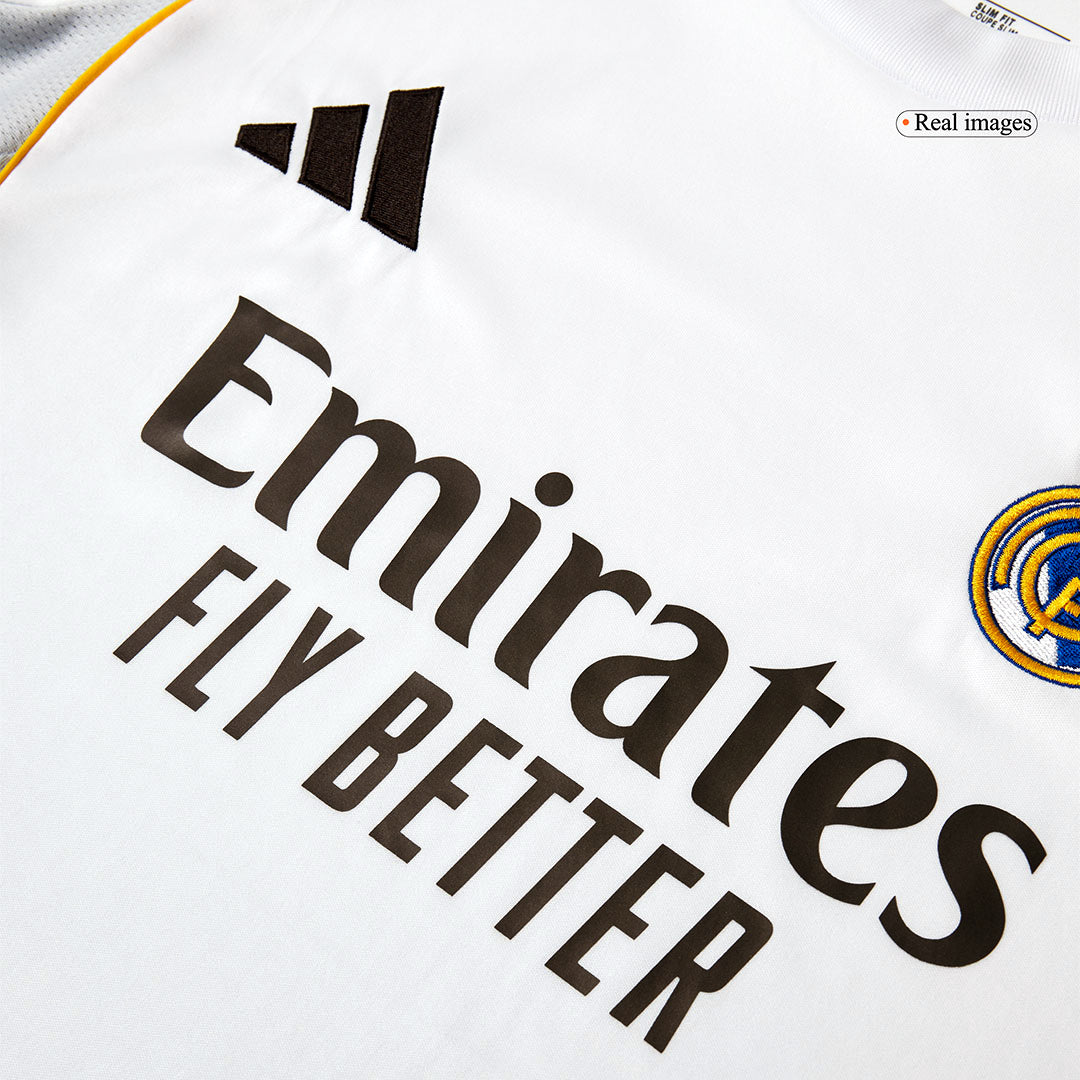 TCHOUAMENI #14 Real Madrid Mens Home Soccer Jersey 2025/26 White [PREMIUM]