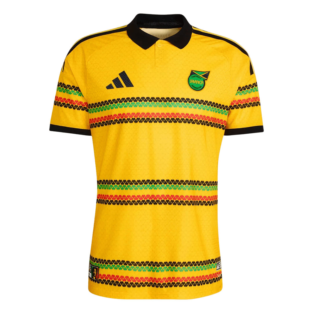 Jamaica Mens Home Soccer Jersey World Cup 2026 Yellow - Player Version