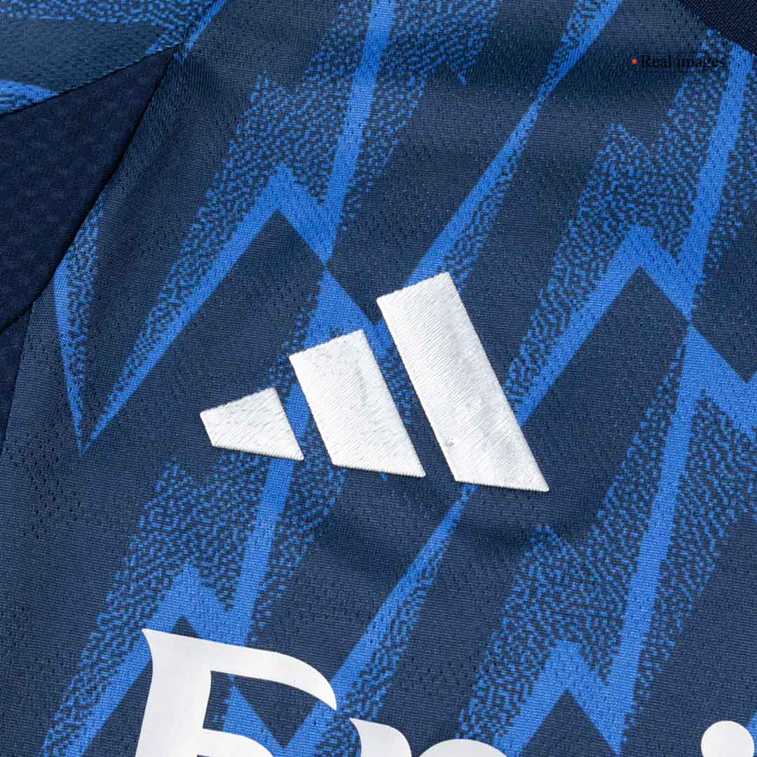 SAKA #7 Arsenal Mens Away Soccer Jersey 2025/26 Blue - Player Version