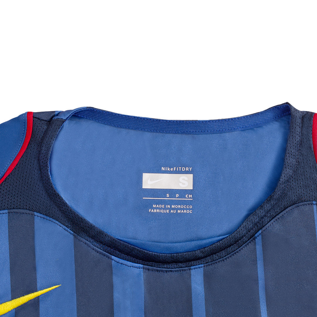 Retro ETO'O #9 Barcelona Mens Away Soccer Jersey 2004/05 Blue