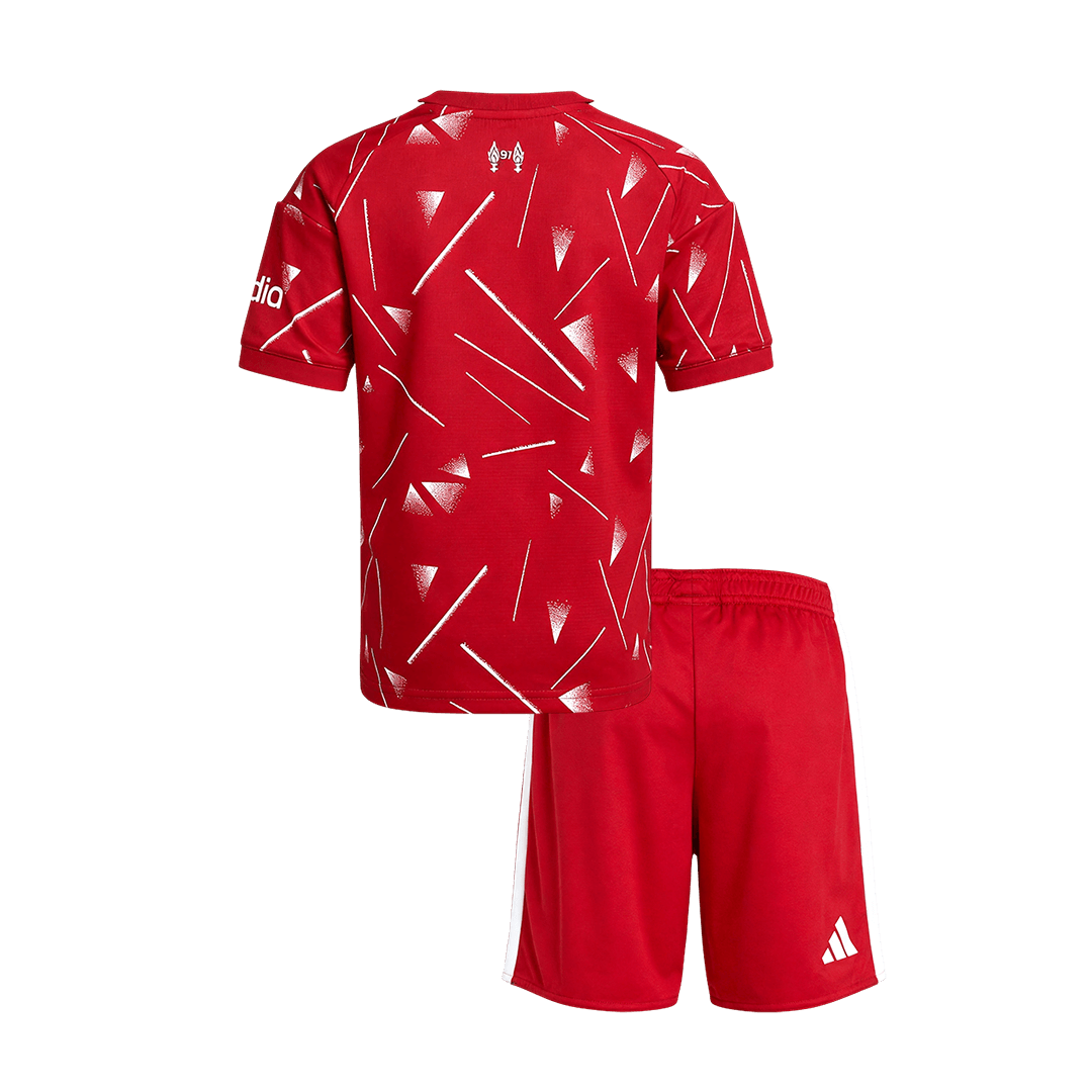 Liverpool Kids Home Soccer Kit 2026/27 Red