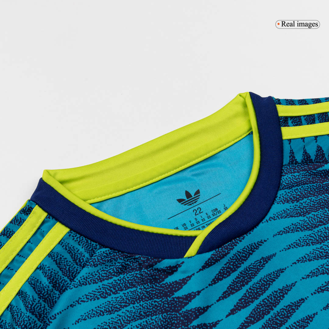 Colombia Kids Away Soccer Kit World Cup 2026 Blue