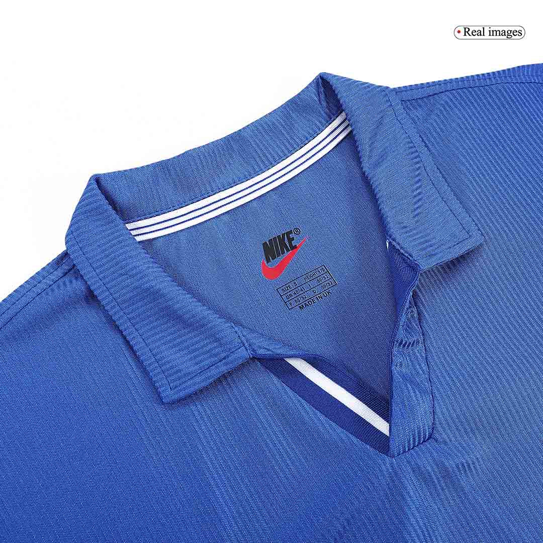Retro Italy Mens Home Soccer Jersey World Cup 1998 Blue