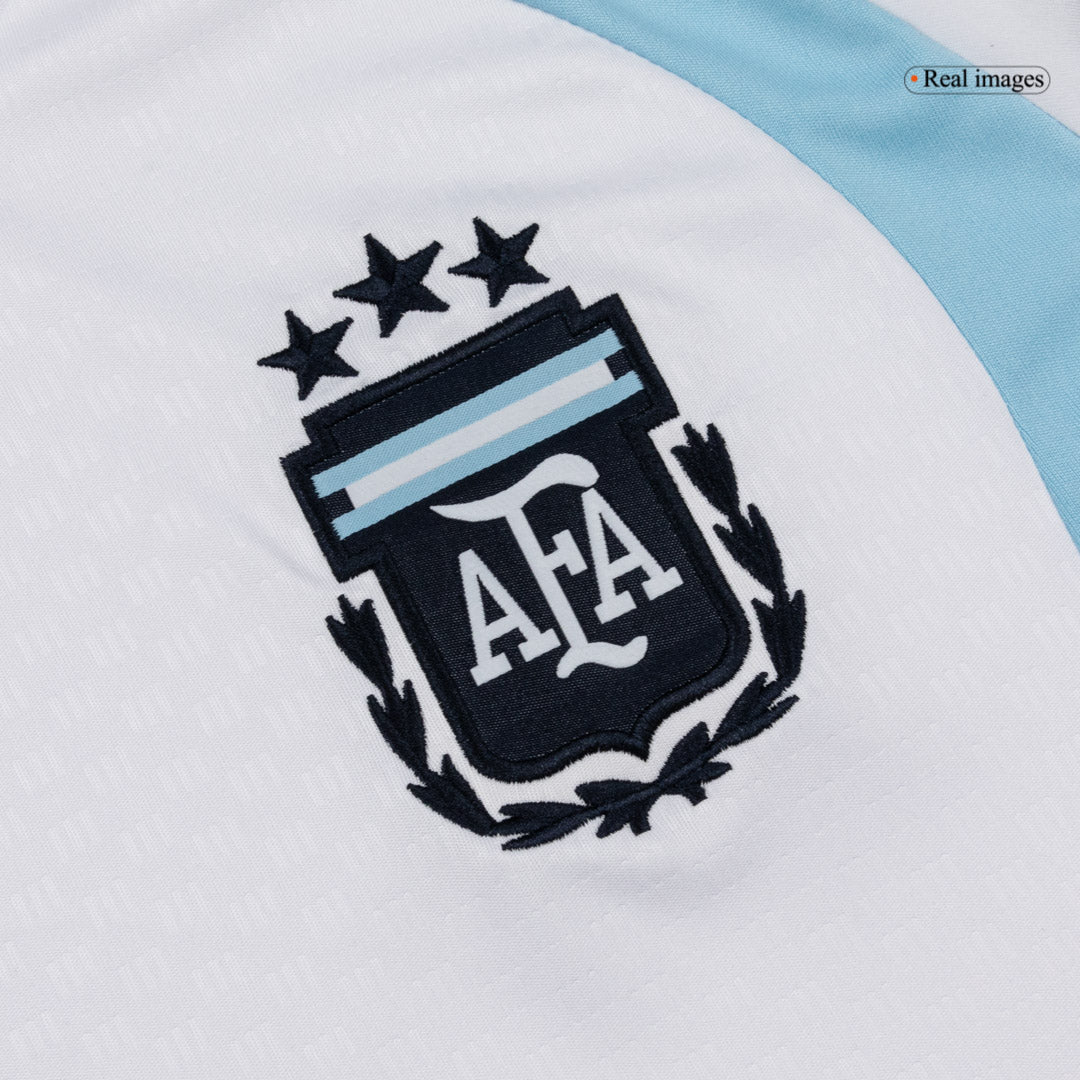 Argentina Mens Pre-Match Soccer Jersey World Cup 2026 White