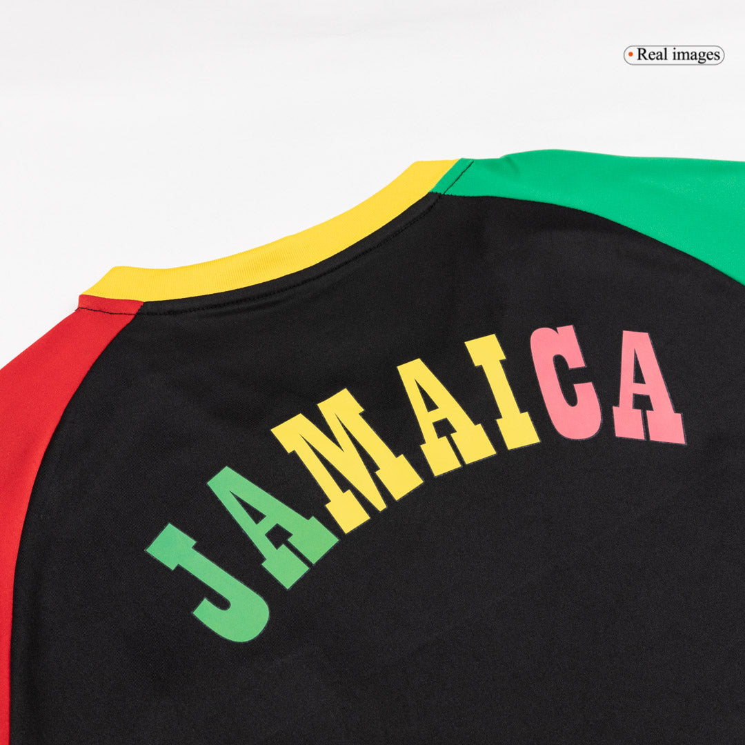 Jamaica Mens Pre-Match Soccer Jersey World Cup 2026 Black
