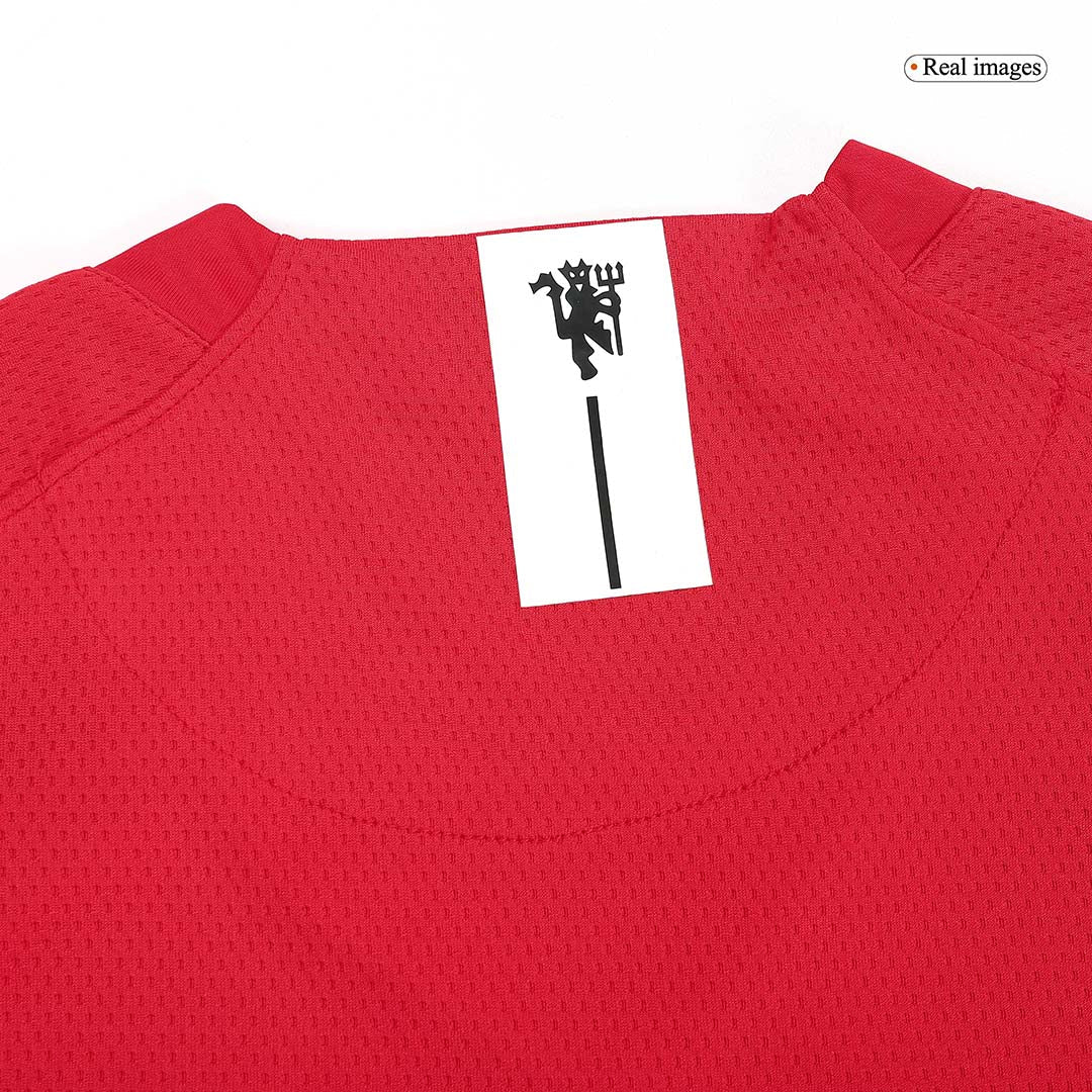 Retro Manchester United Mens Home Soccer Jersey 2007/08