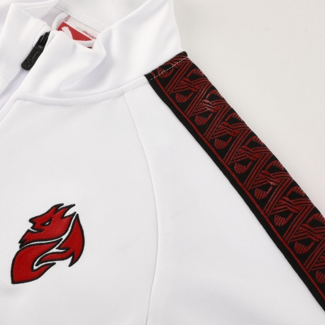 AC Milan Mens Training Tracksuit Kit 2025/26 White