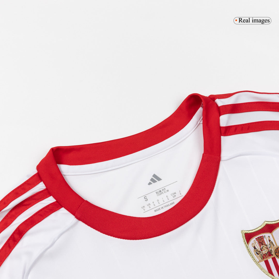 Sevilla Mens Home Soccer Jersey 2025/26 White