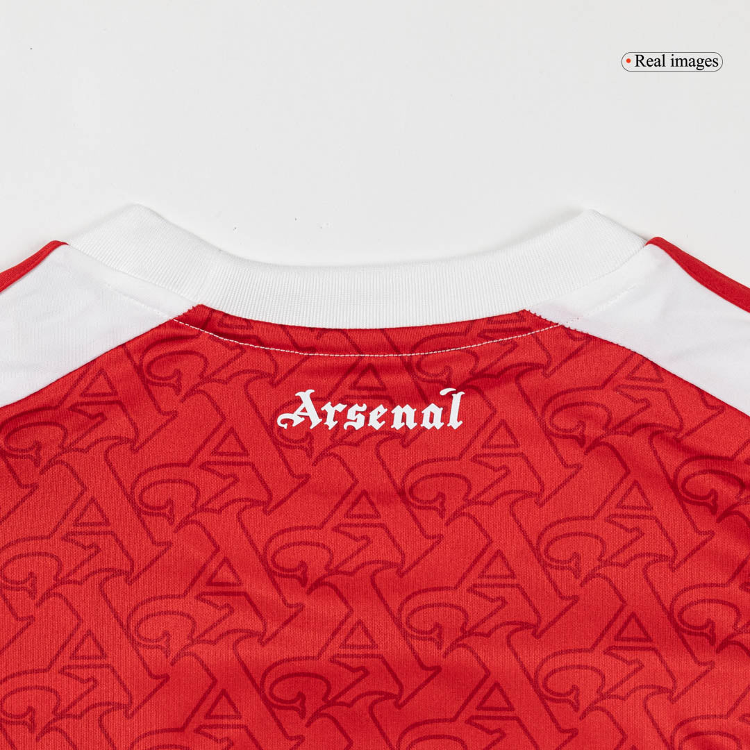 GABRIEL #6 Arsenal Mens Home Soccer Jersey 2025/26 Red [PREMIUM]