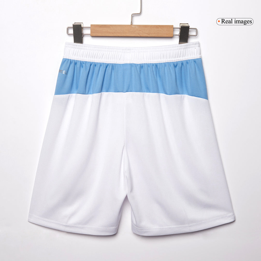 Manchester City Mens Home Soccer Shorts 2025/26 White