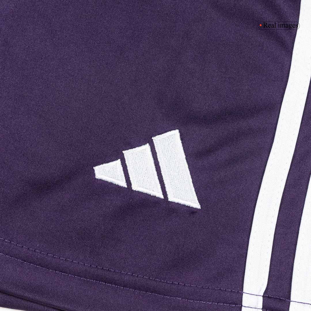 Manchester United Mens Away Soccer Shorts 2025/26 Purple