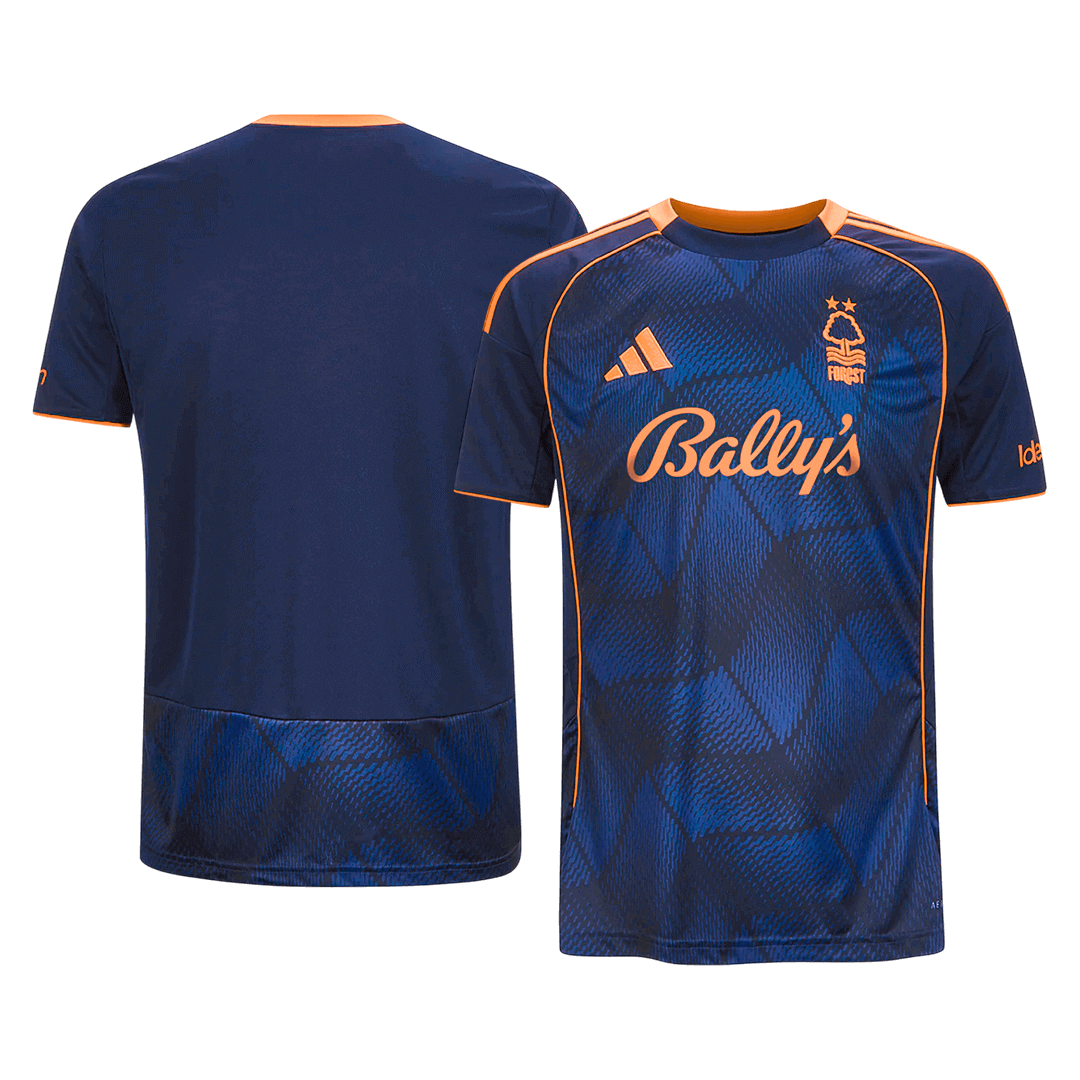 Nottingham Forest Mens Third Away Soccer Jersey 2025/26 Navy