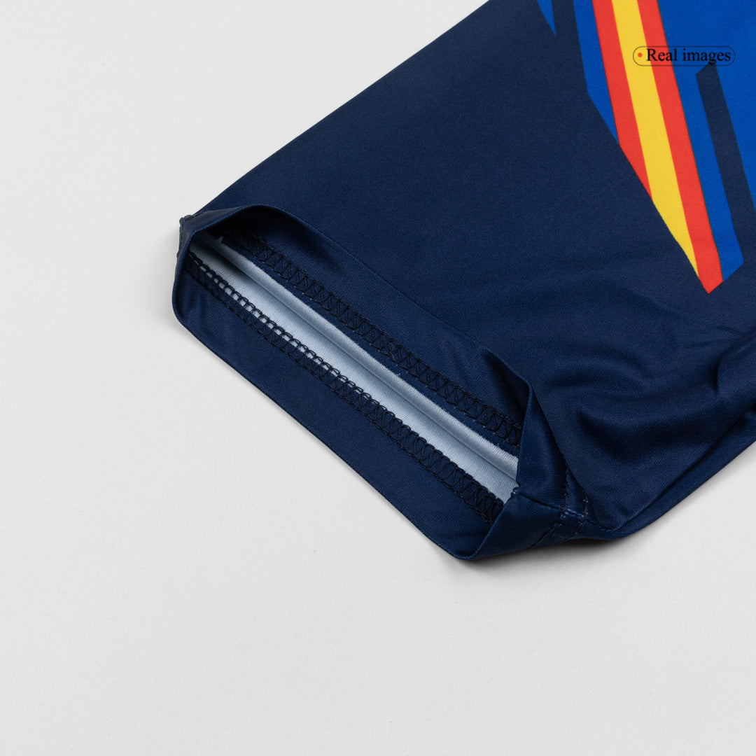 Spain Mens Pre-Match Soccer Jersey World Cup 2026 Navy