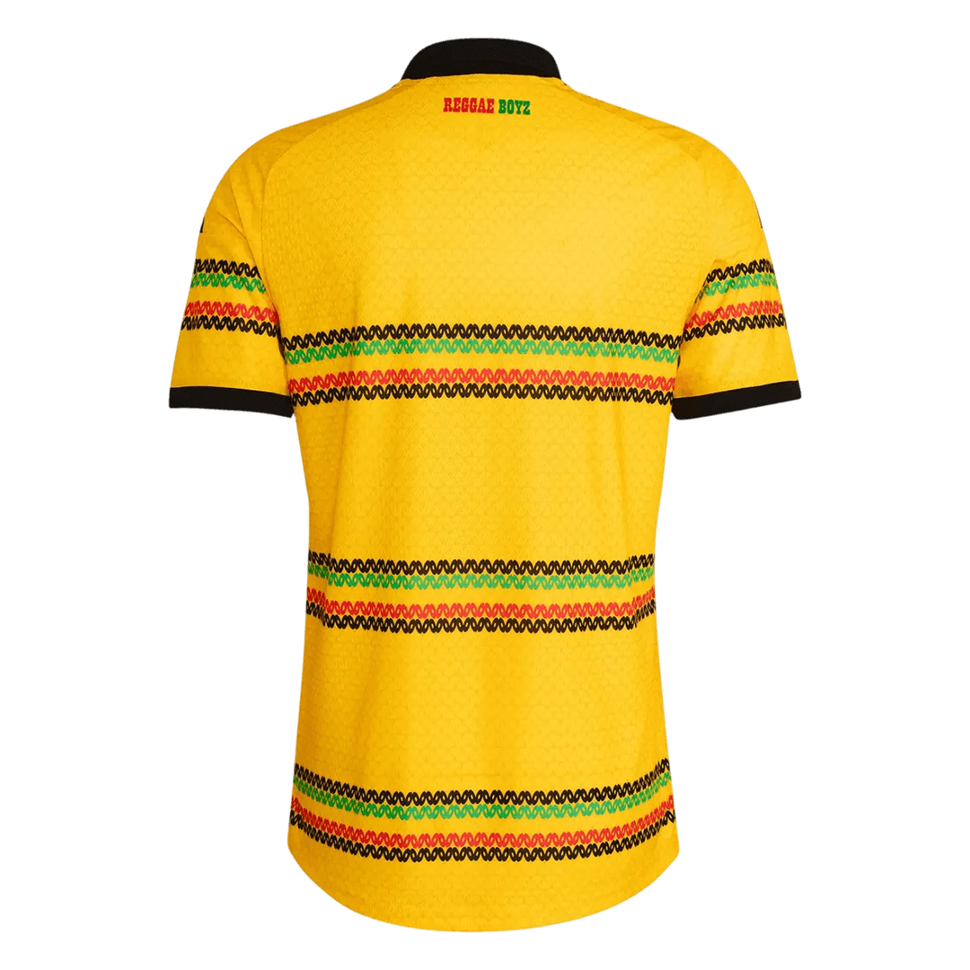 Jamaica Mens Home Soccer Jersey World Cup 2026 Yellow - Player Version
