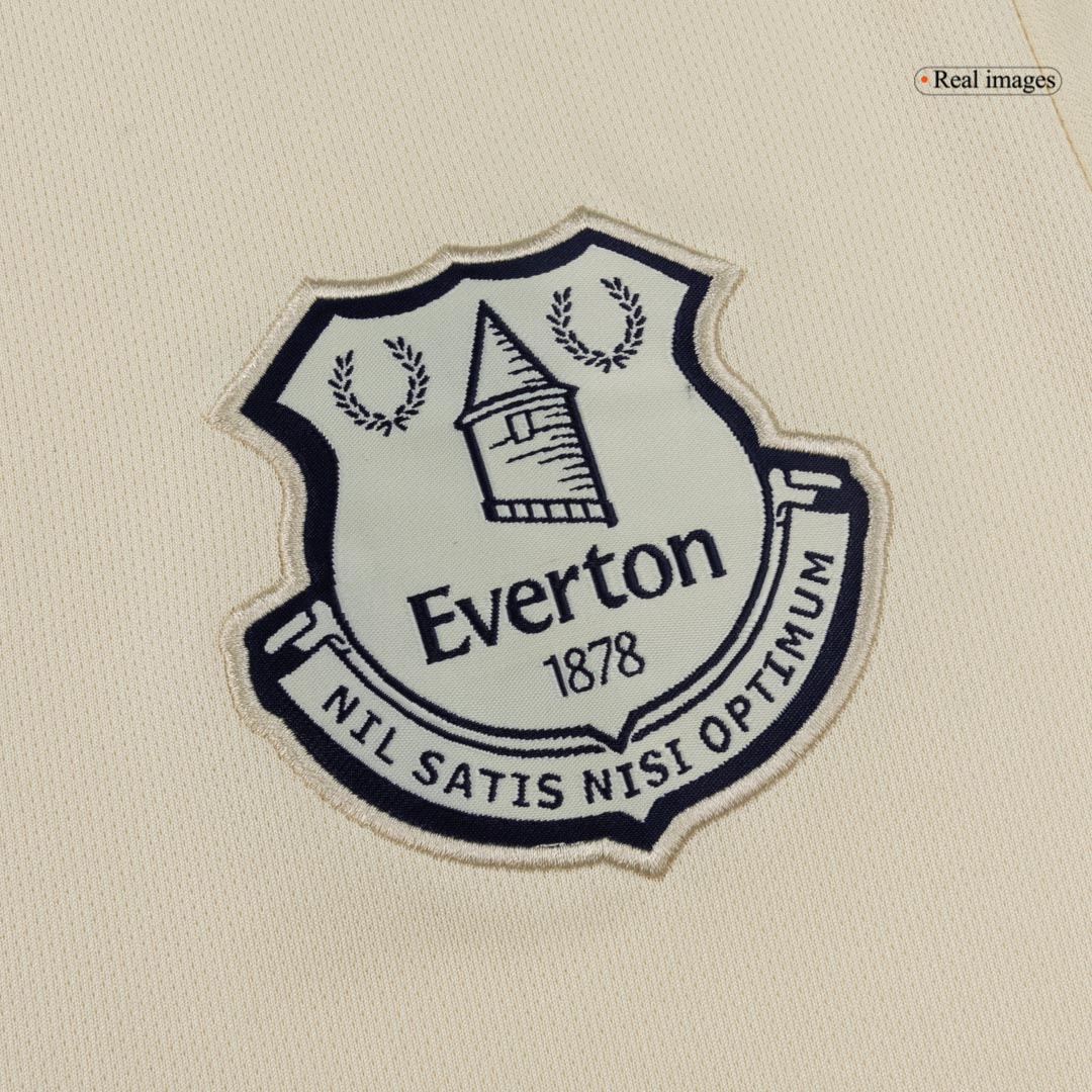 Everton Mens Away Soccer Jersey 2025/26 Yellow