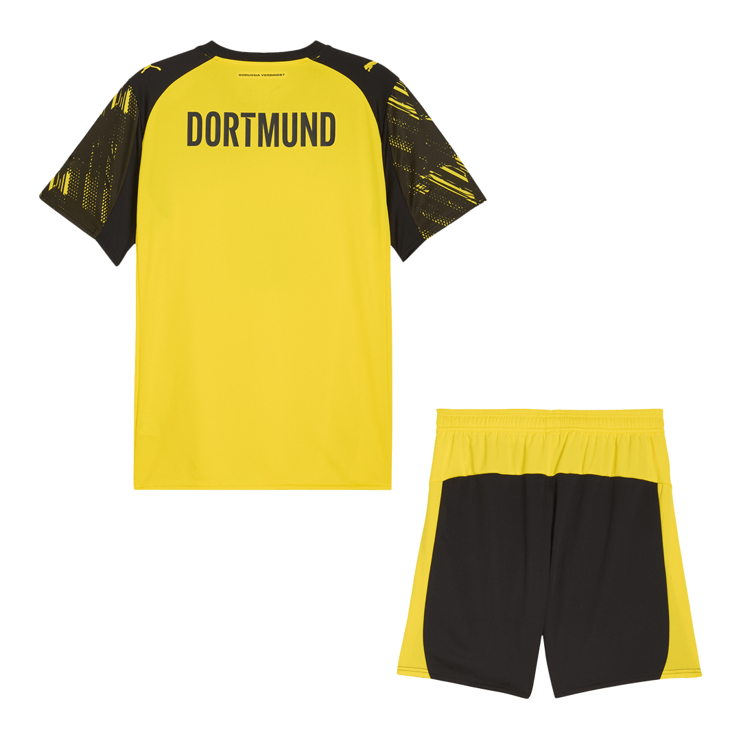 Borussia Dortmund Mens Home Soccer Kit 2025/26 Yellow