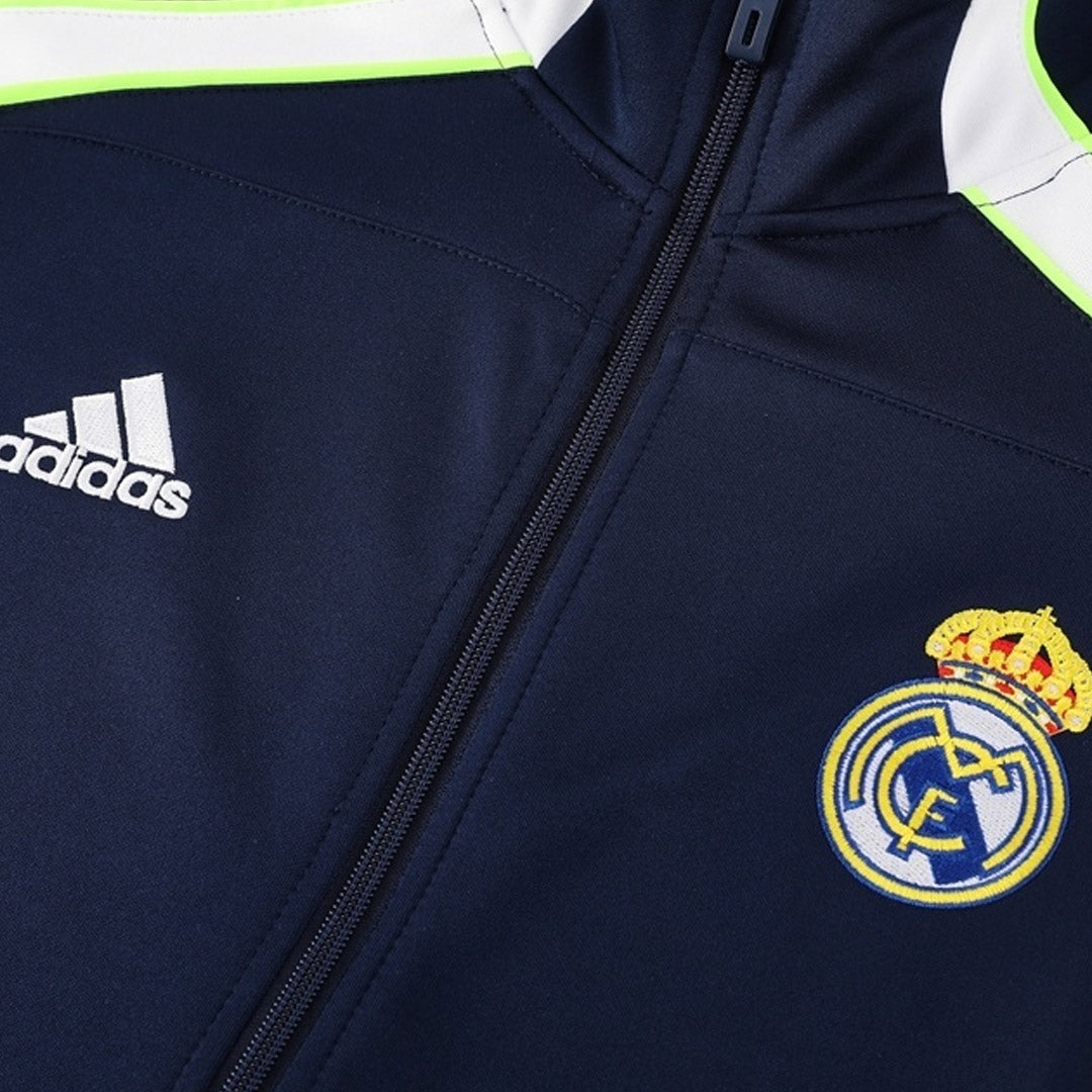 Real Madrid Mens Training Tracksuit Kit 2025/26 Navy