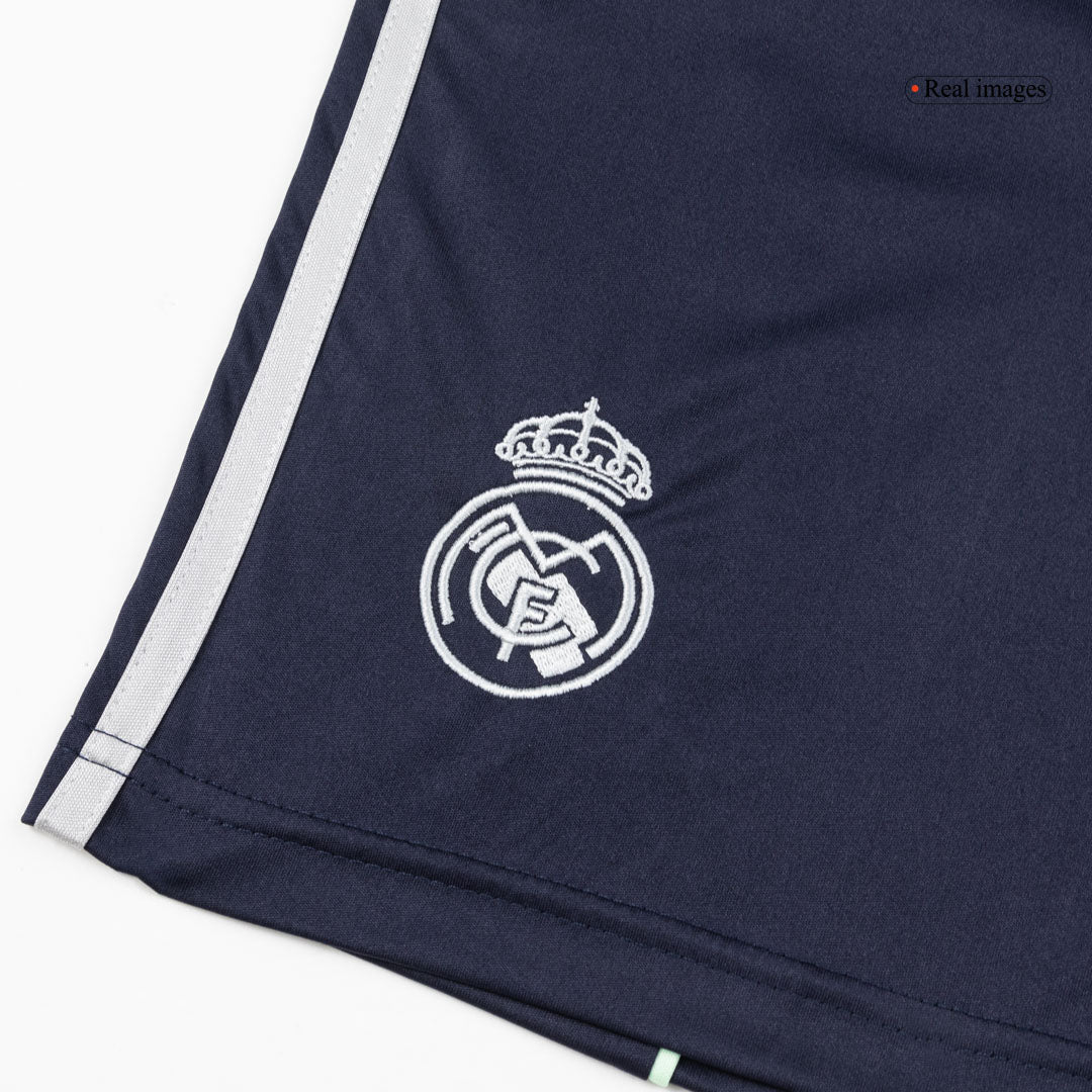 Real Madrid Mens Away Soccer Shorts 2025/26 Navy