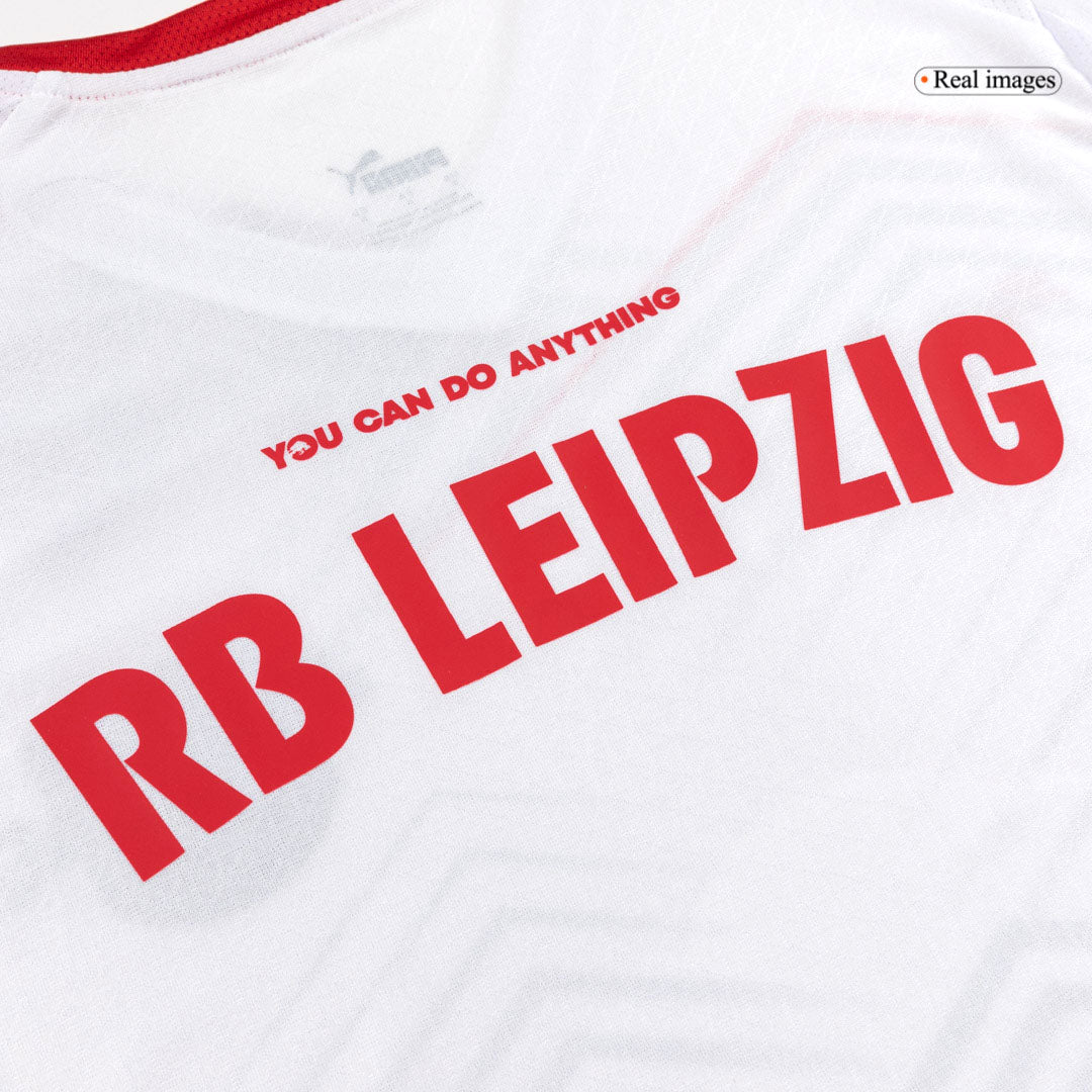 RB Leipzig Mens Home Soccer Jersey 2025/26 White - Player Version