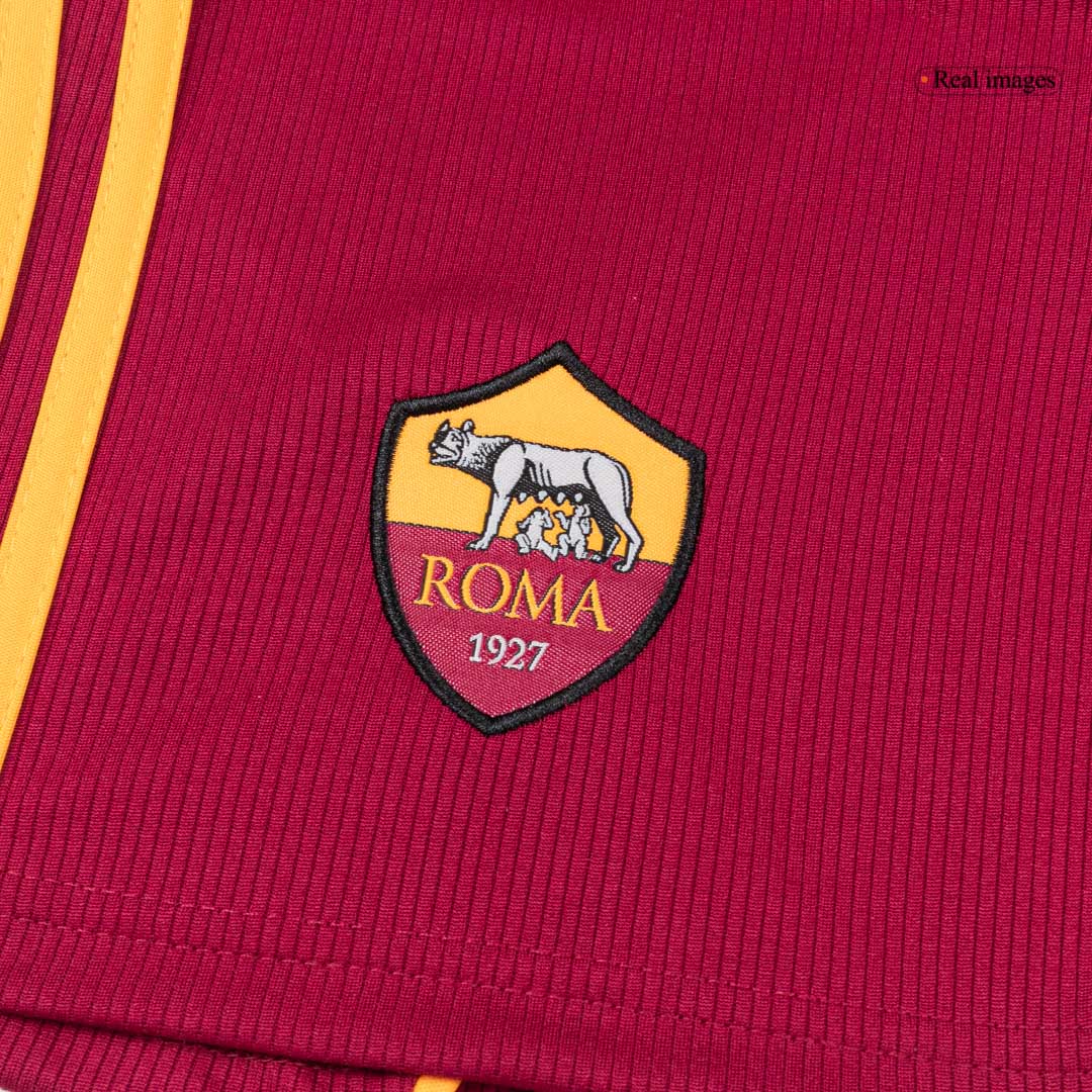 Roma Kids Home Soccer Kit 2025/26 Red