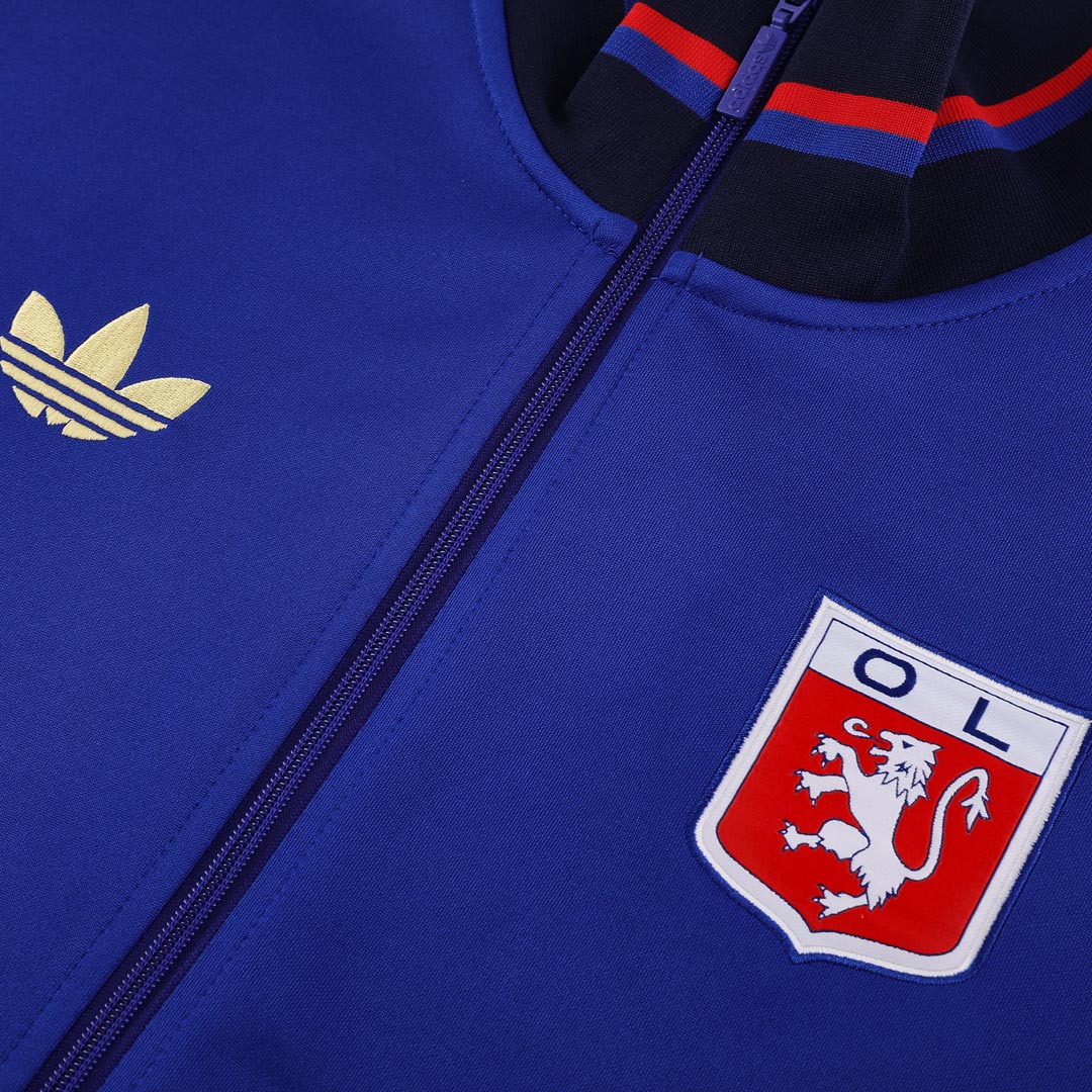 Olympique Lyonnais Mens Training Jacket 2025/26 Blue