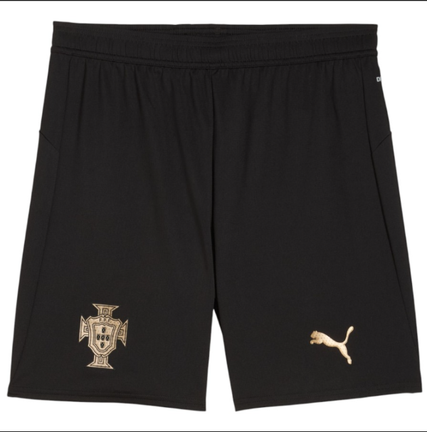 Portugal Mens Soccer Shorts World Cup 2026 Black