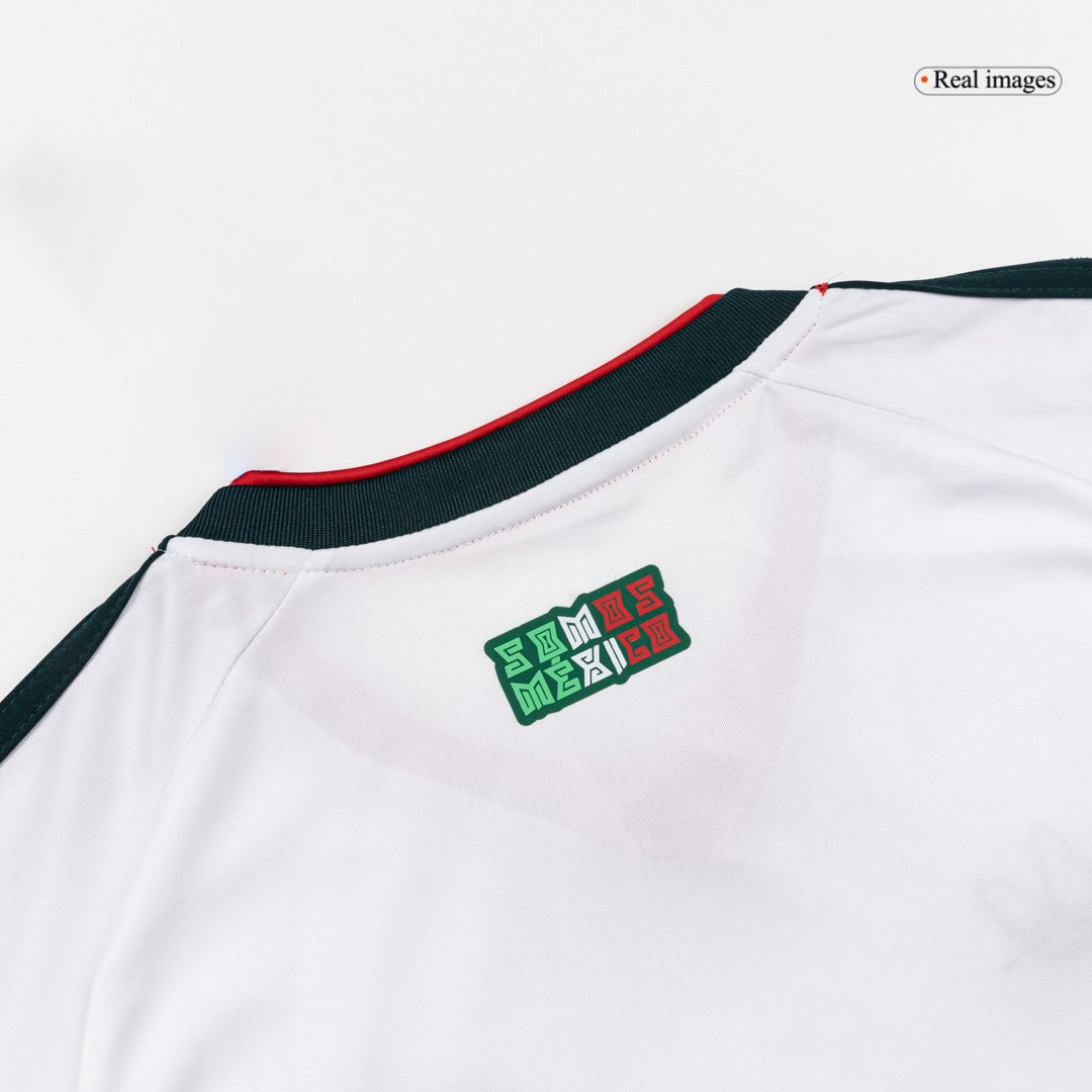 Mexico Kids Away Soccer Kit World Cup 2026 White