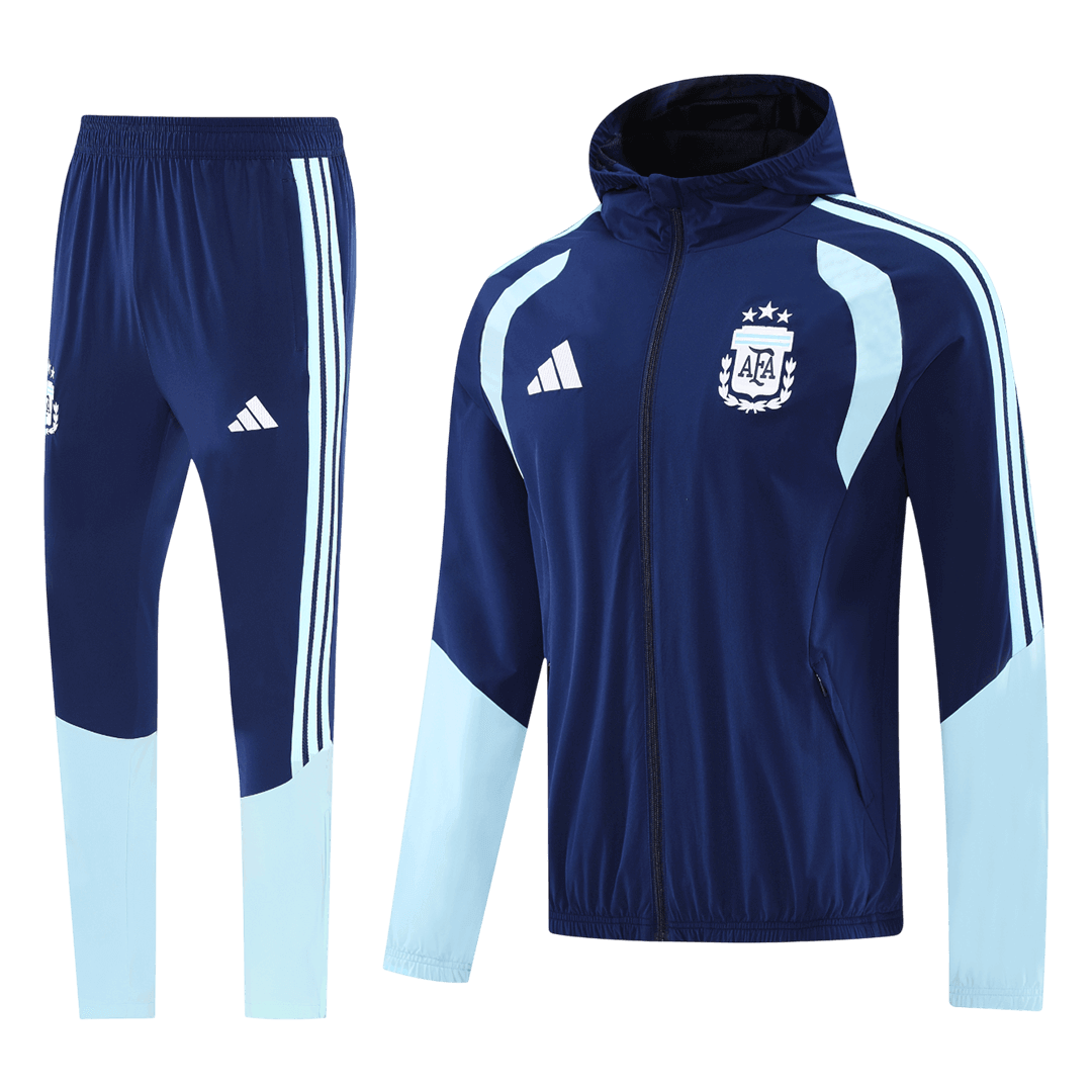 Argentina Mens Training Tracksuit Kit 2026 Navy