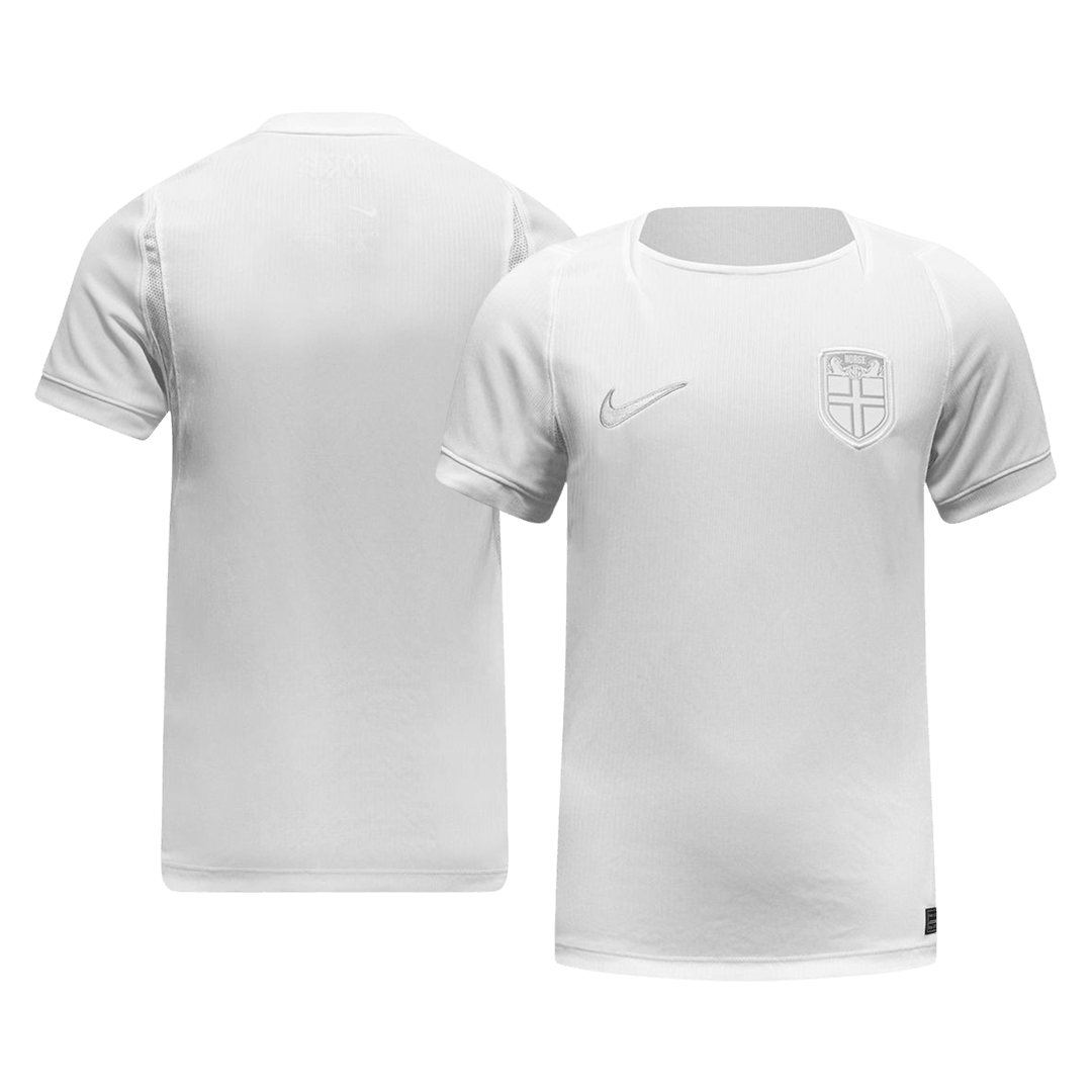 Norway Mens Third Soccer Jersey World Cup 2026 White