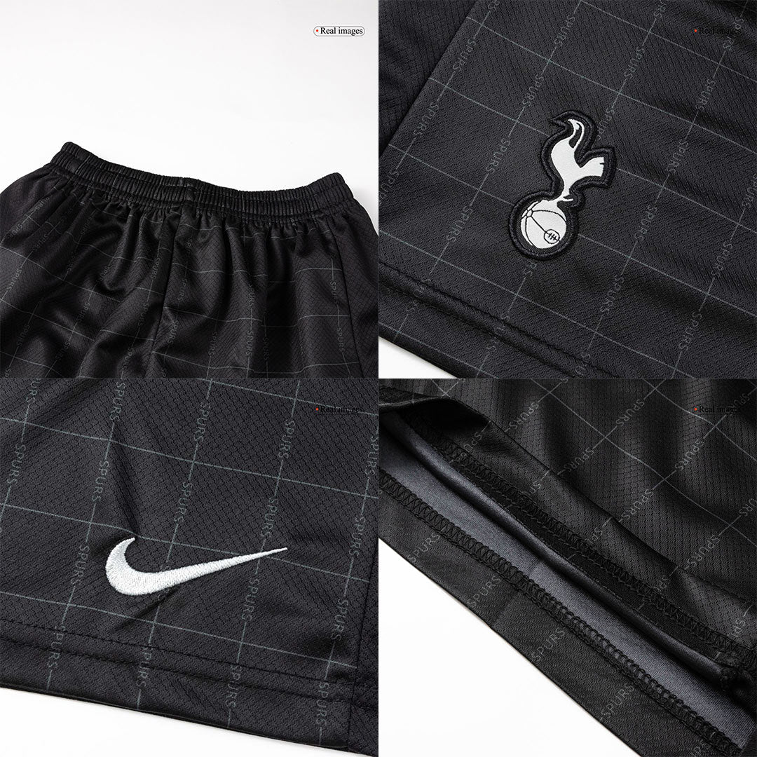 Tottenham Hotspur Kids Away Soccer Kit 2025/26 Black