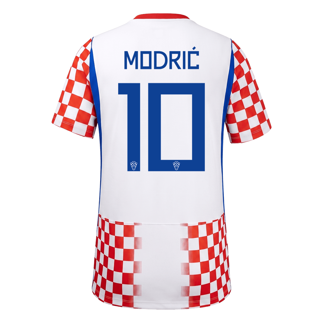MODRIĆ #10 Croatia Mens Home Soccer Jersey World Cup 2026 Red&White