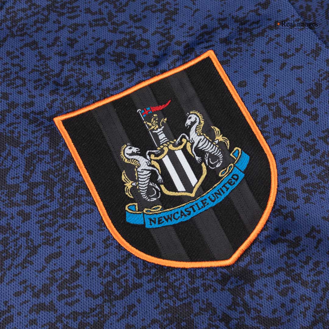 Retro Newcastle United Mens Away Soccer Jersey 1997/98 Navy