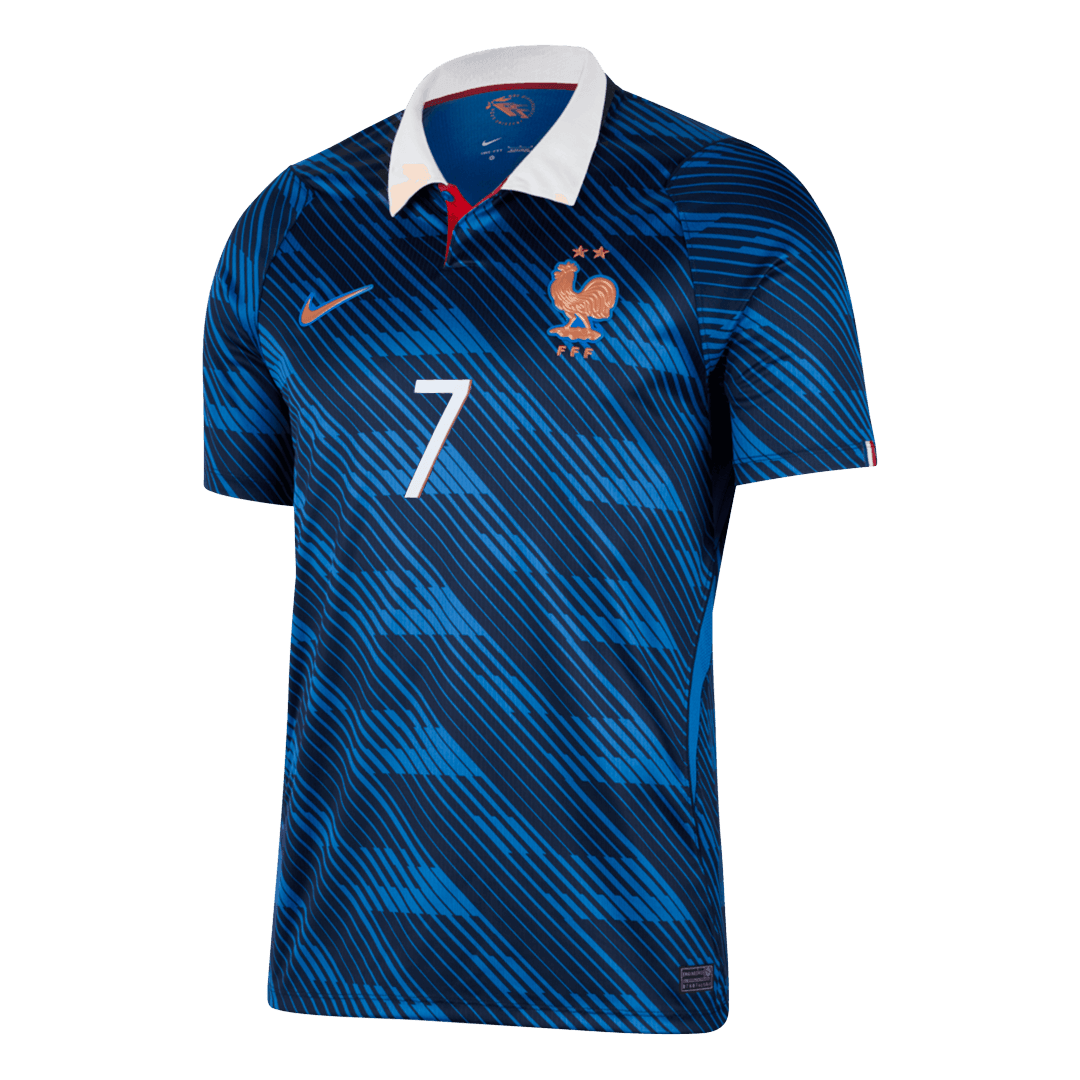 DEMBÉLÉ #7 France Mens Home Soccer Jersey World Cup 2026 Blue
