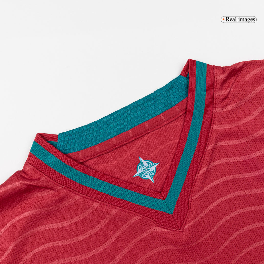 B.FERNANDES #8 Portugal Mens Home Soccer Jersey World Cup 2026 Red [PREMIUM]