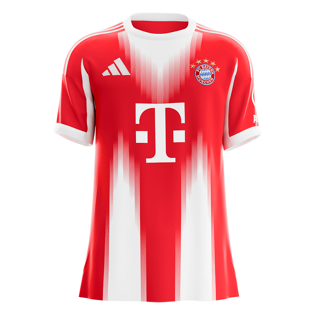 Bayern Munich Mens Home Soccer Jersey 2025/26 Red [PREMIUM]