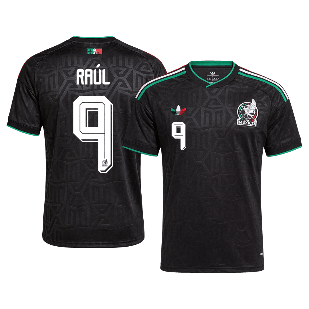 RAÚL #9 Mexico Mens Third Soccer Jersey World Cup 2026 Black