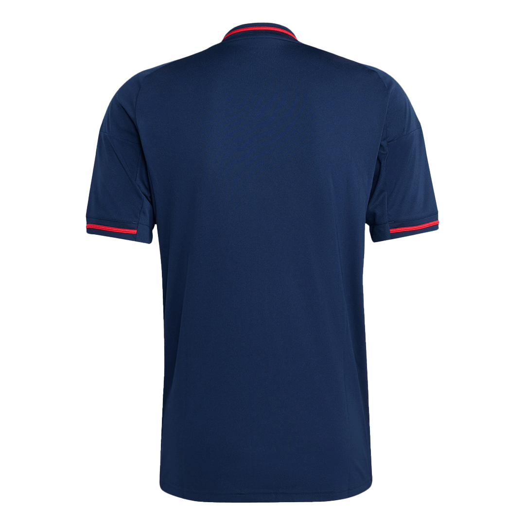 Olympique Lyonnais Mens Away Soccer Jersey 2025/26 Navy